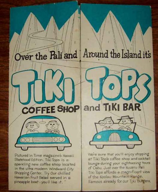 Tiki Tops, Kaneohe, HI (restaurant) Tiki Central