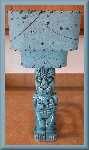 Tiki Treasures And Polynesian Pinups U Is Up I Really Love The Way This Lamp Turned Out Tiki And Pin Up Girl Or With Removable Skirts Hula Vintage Look Fiberglass Shade