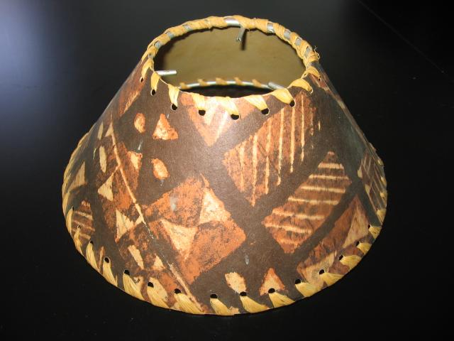 Rare Waldorf Lamp Shades Fu Man Chu Bar Set Check It Out If You Have Any Of Those Copper Tiki Lamps Or Other Table Top Lamp That Has Hurricane Glass And Don T A Shade These Are For