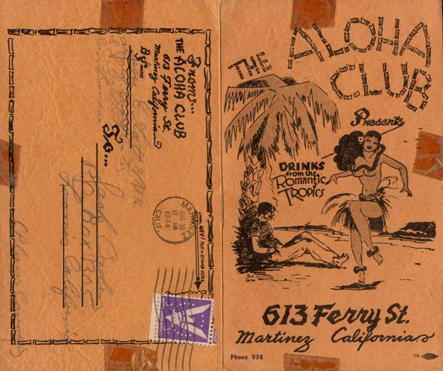 Aloha Club, Martinez, CA (bar) -- Tiki Cent