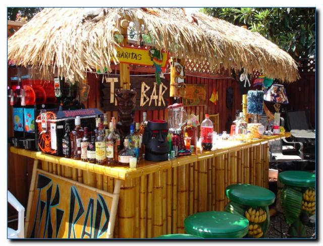 Post Pictures Of Your Home Tiki Bar E Yard Central I Have Lots Of Other Tiki Around The House Including A Designed Bar More Pics Later