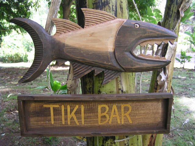 Cool Tiki Bar Signs And Tiki Bar Decor Tiki Central