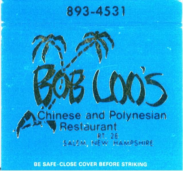 Bob Loo's Chinese and Polynesian Restaurant , Salem, NH (restaurant