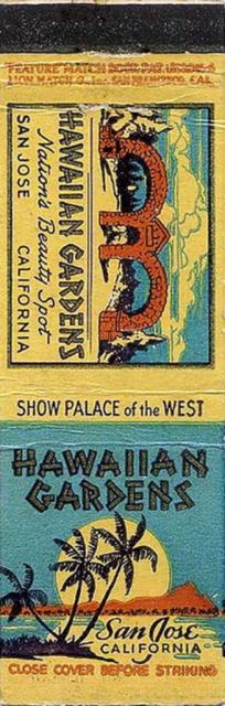 Hawaiian Gardens, San Jose, CA (restaurant) -- Tiki Central