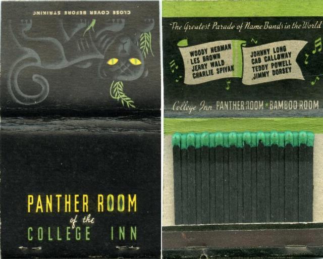 Panther Room Malaya Room Bamboo Room College Inn Sherman